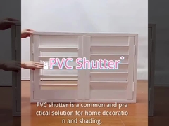اندازه قابل تنظیم پنجره های PVC Casement پنجره های PVC Upvc برقی با شاتر