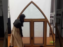 فرسایش حرارتی آلومینیوم Casement پنجره محصول سفارشی فیبرگلاس Filscreen