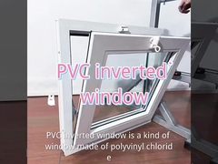 پنجره آویزان PVC محصول سفارشی مهر و موم خوب شیشه دوگانه