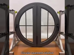 سیلیکون آلومینیوم تجاری پنجره های EPDM آلومینیوم Crank Out Windows