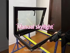 آب دفع آلومینیوم چراغ فلور شید دستی آلومینیوم چراغ فلور قاب 6mm + 15A + 6mm