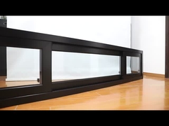 پنجره های کششی عمودی ضد آب و هوا آلومینیوم و شیشه ای برای دفاتر هتل ها