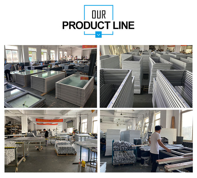 shanghai xuanyu building windows and doors co.,ltd خط تولید تولید کننده